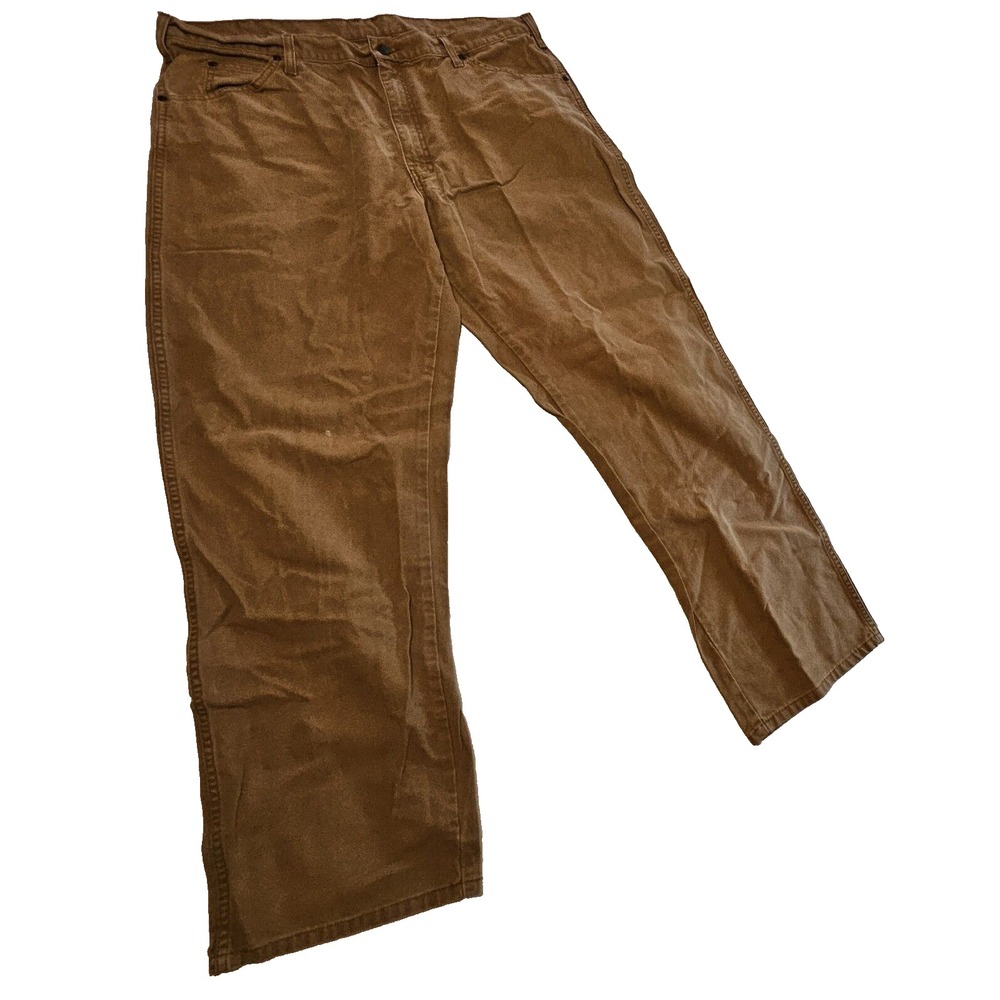 Dickies Mens Pants Durable Duck Fabric 100% Cotton Workwear Durable SZ 38/32